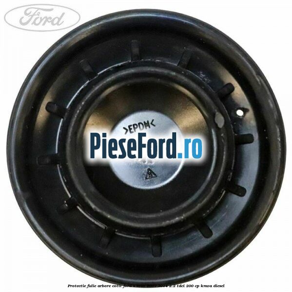 Protectie fulie arbore cotit Ford S-Max 2007-2014 2.2 TDCi 200 cp KNWA diesel