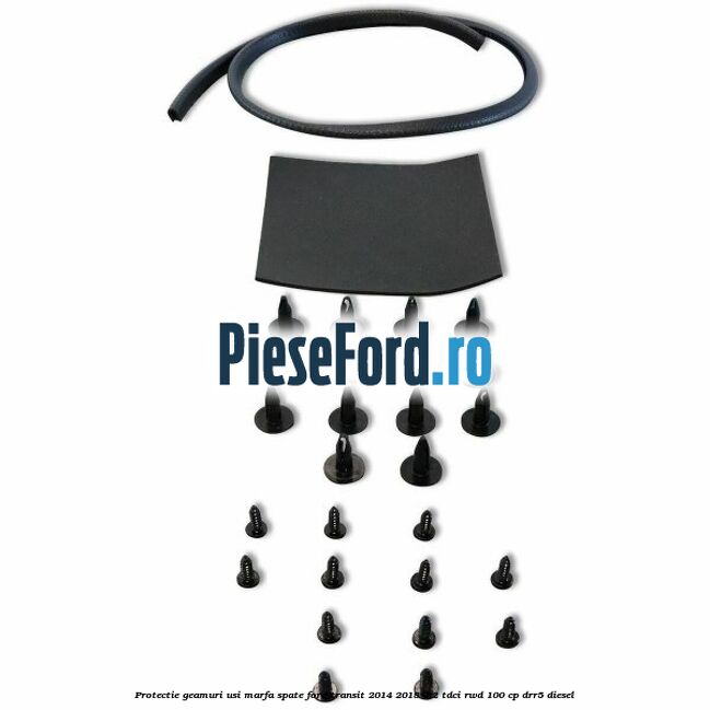 Protectie geamuri usi marfa spate Ford Transit 2014-2018 2.2 TDCi RWD 100 cp Protectie geamuri usi marfa spate Ford Transit 2014-2018 2.2 TDCi RWD 100 cp DRR5 diesel