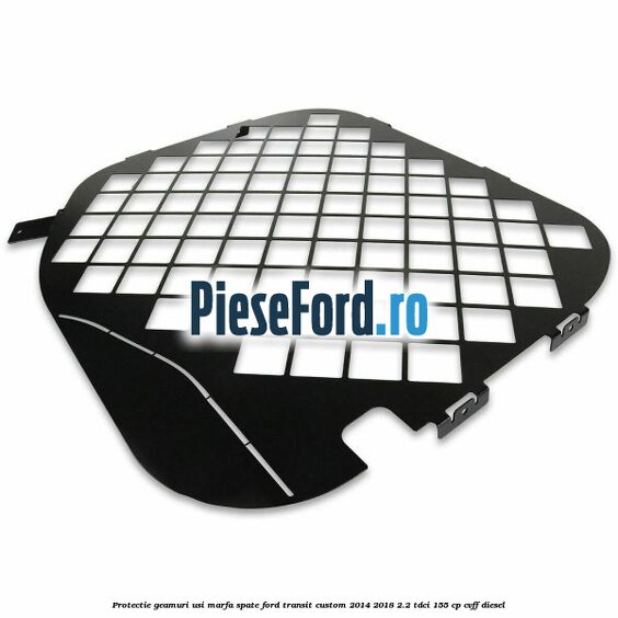 Protectie geamuri usi marfa spate Ford Transit Custom 2014-2018 2.2 TDCi 155 cp CVFF diesel