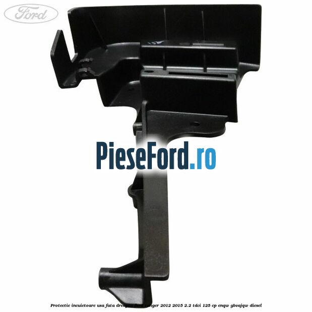 Protectie incuietoare usa fata dreapta Ford Ranger 2012-2015 2.2 TDCi 125 cp ENQW, GBVAJQW diesel