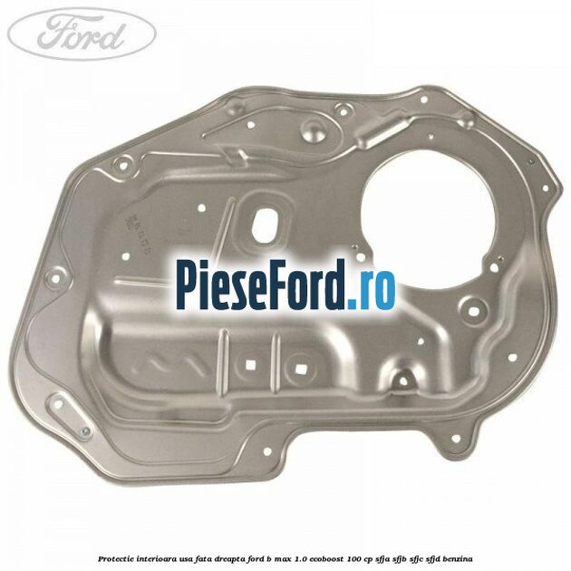 Protectie interioara usa fata dreapta Ford B-Max 1.0 EcoBoost 100 cp SFJA, SFJB, SFJC, SFJD benzina