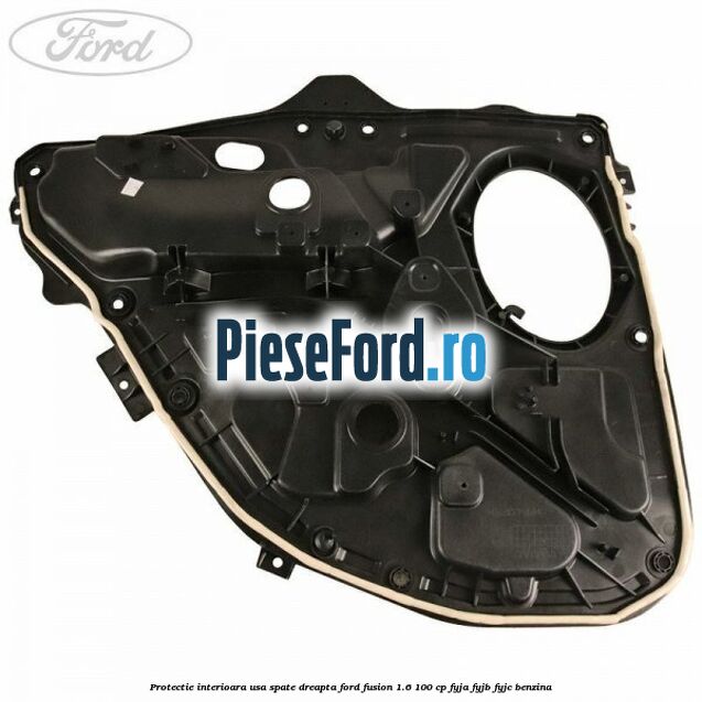 Protectie interioara usa spate dreapta Ford Fusion 1.6 100 cp FYJA, FYJB, FYJC benzina
