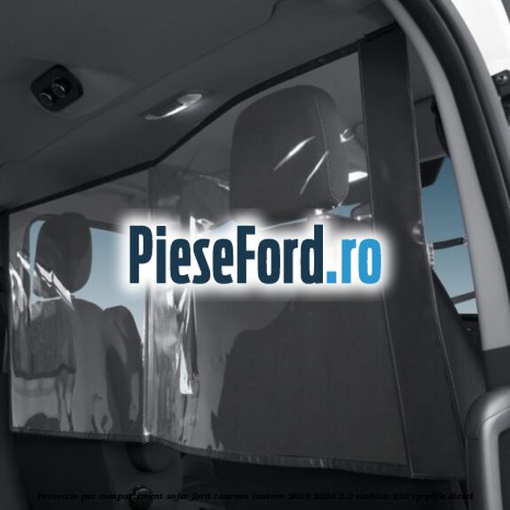 Protectie PVC compartiment sofer Ford Tourneo Custom 2019-2023 2.0 EcoBlue 150 cp P0FA diesel