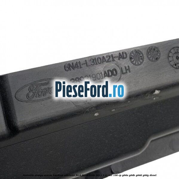 Protectie stanga sistem hardtop cabriolet Ford Focus 2008-2011 2.0 TDCi 136 cp G6DA, G6DB, G6DD, G6DG diesel