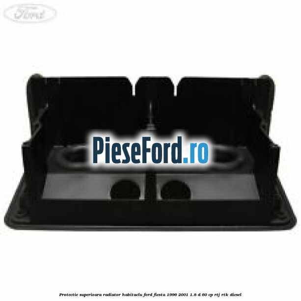 Protectie superioara radiator habitaclu Ford Fiesta 1996-2001 1.8 D 60 cp RTJ, RTK diesel