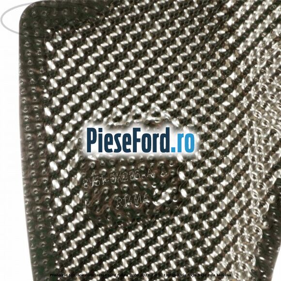 Protectie termica catalizator Ford Fiesta 2008-2012 1.6 Ti 120 cp HXJA, HXJB, HXJE, RVJA benzina