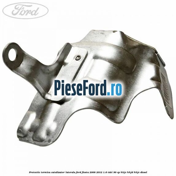 Protectie termica catalizator laterala Ford Fiesta 2008-2012 1.6 TDCi 90 cp Protectie termica catalizator laterala Ford Fiesta 2008-2012 1.6 TDCi 90 cp HHJC, HHJD, HHJE diesel