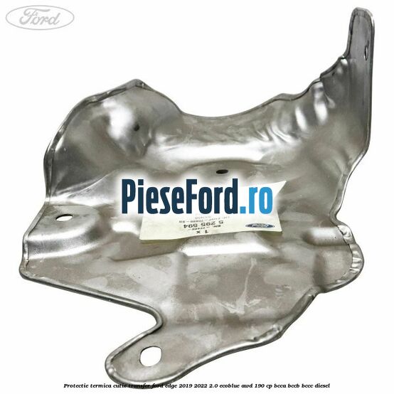 Protectie termica cutie transfer Ford Edge 2019-2022 2.0 EcoBlue AWD 190 cp BCCA, BCCB, BCCC diesel