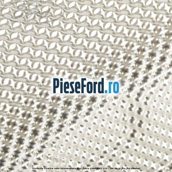 Protectie termica toba intermediara Ford Fiesta 1996-2001 1.4 i 16V 90 cp FHA, FHE benzina