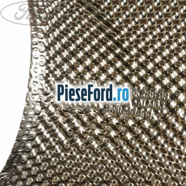 Protectie termica toba intermediara Ford Fiesta 2005-2008 1.25 16V 75 cp FUJA, FUJB benzina