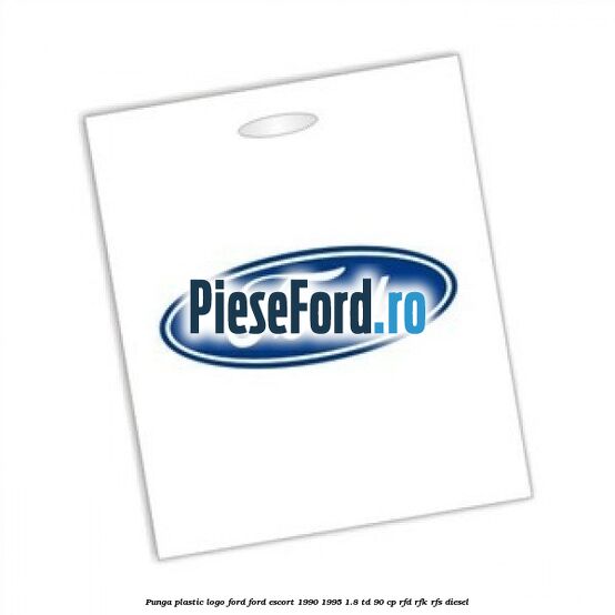 Punga plastic logo Ford Ford Escort 1990-1995 1.8 TD 90 cp