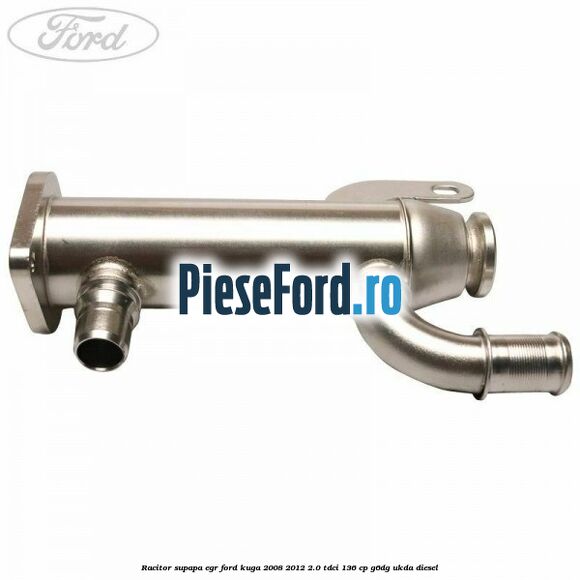 Racitor supapa EGR Ford Kuga 2008-2012 2.0 TDCi 136 cp G6DG, UKDA diesel
