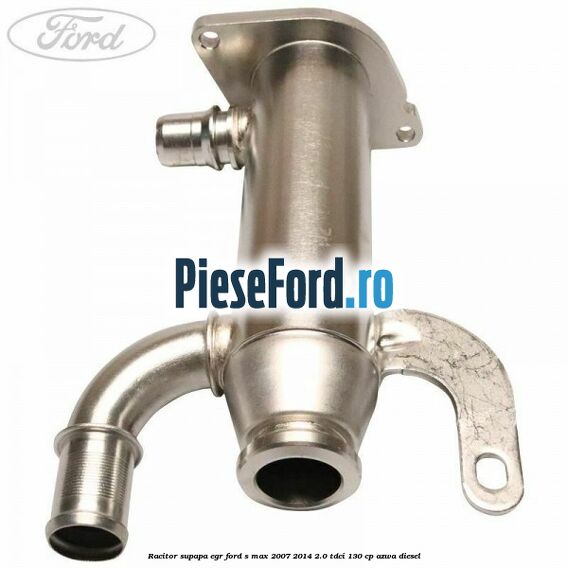 Racitor supapa EGR Ford S-Max 2007-2014 2.0 TDCi 130 cp AZWA diesel