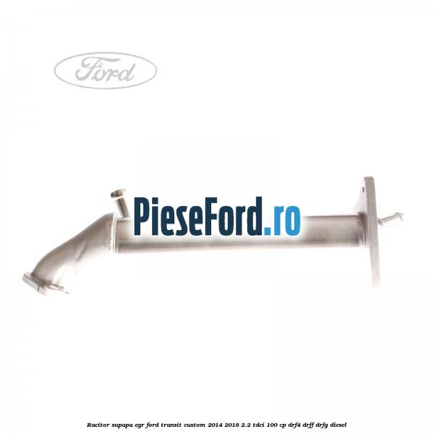 Racitor supapa EGR Ford Transit Custom 2014-2018 2.2 TDCi 100 cp DRF4, DRFF, DRFG diesel