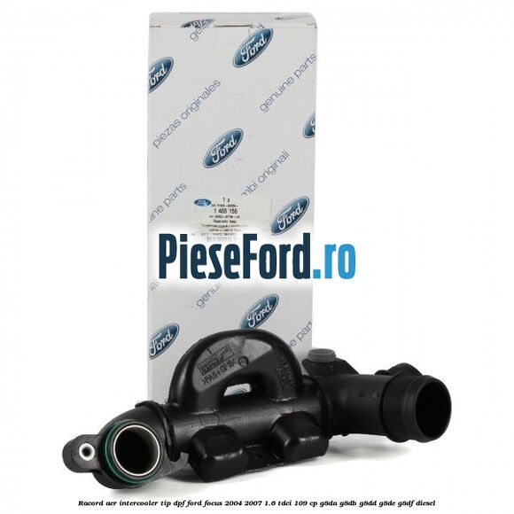 Racord aer intercooler tip DPF Ford Focus 2004-2007 1.6 TDCi 109 cp Racord aer intercooler tip DPF Ford Focus 2004-2007 1.6 TDCi 109 cp G8DA, G8DB, G8DD, G8DE, G8DF diesel