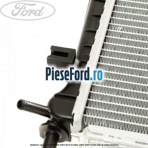 Radiator apa an 03/2002-03/2007 Ford Mondeo 2000-2007 ST220 226 cp MEBA benzina