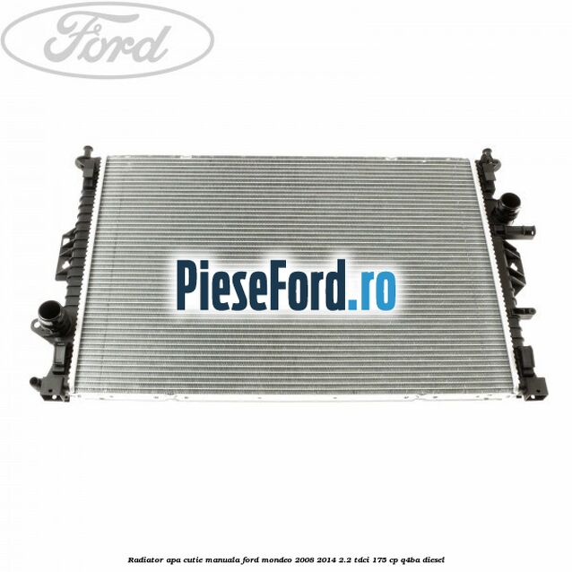 Radiator apa cutie manuala Ford Mondeo 2008-2014 2.2 TDCi 175 cp Q4BA diesel