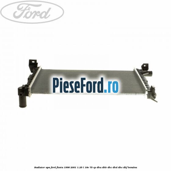 Radiator apa Ford Fiesta 1996-2001 1.25 i 16V 75 cp DHA, DHB, DHC, DHD, DHE, DHF benzina