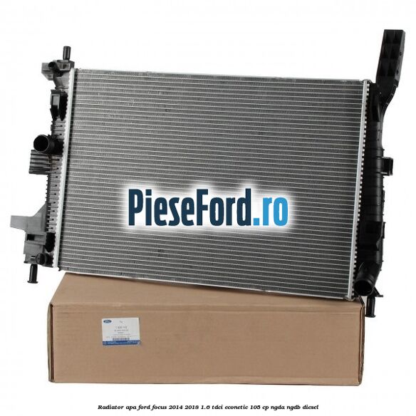 Radiator apa Ford Focus 2014-2018 1.6 TDCi ECOnetic 105 cp NGDA, NGDB diesel