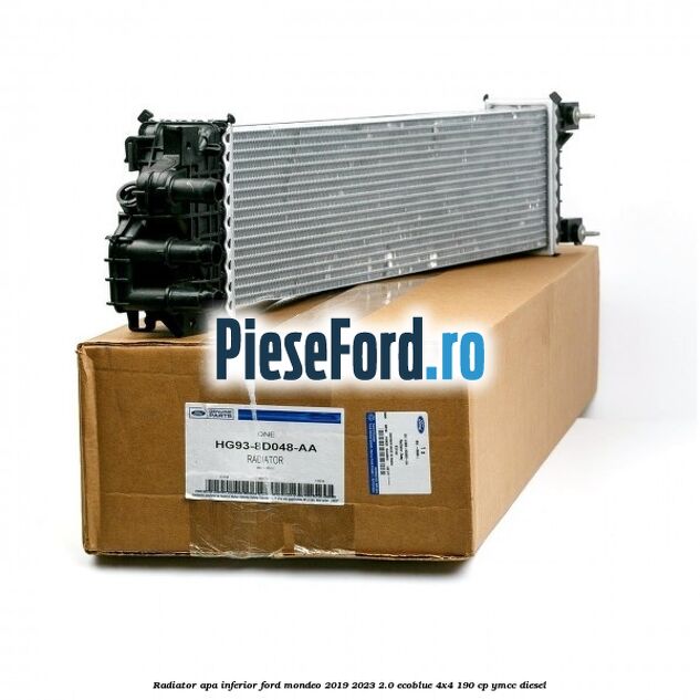 Radiator apa inferior Ford Mondeo 2019-2023 2.0 EcoBlue 4x4 190 cp YMCC diesel