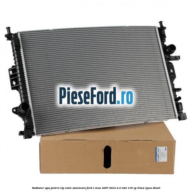 Radiator apa pentru tip cutie automata Ford S-Max 2007-2014 2.0 TDCi 115 cp KLWA, TYWA diesel