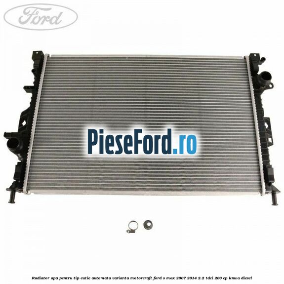 Radiator apa pentru tip cutie automata varianta Motorcraft Ford S-Max 2007-2014 2.2 TDCi 200 cp KNWA diesel