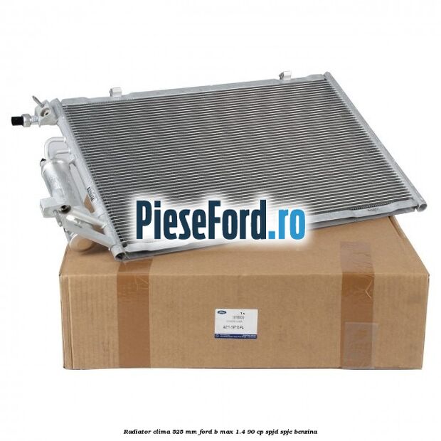 Radiator clima 525 mm Ford B-Max 1.4 90 cp SPJD, SPJE benzina