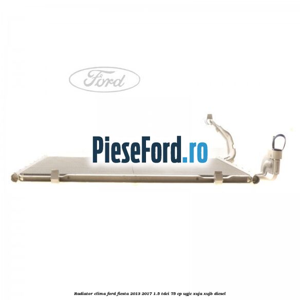 Radiator clima Ford Fiesta 2013-2017 1.5 TDCi 75 cp Radiator clima Ford Fiesta 2013-2017 1.5 TDCi 75 cp UGJC, XUJA, XUJB diesel