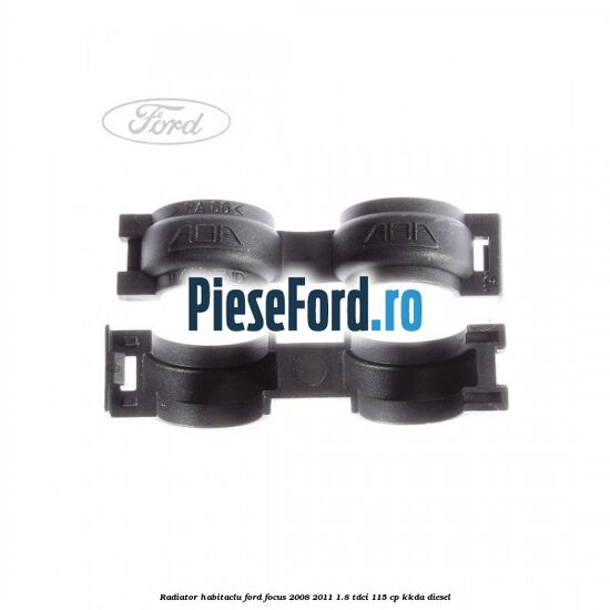 Radiator habitaclu Ford Focus 2008-2011 1.8 TDCi 115 cp KKDA diesel