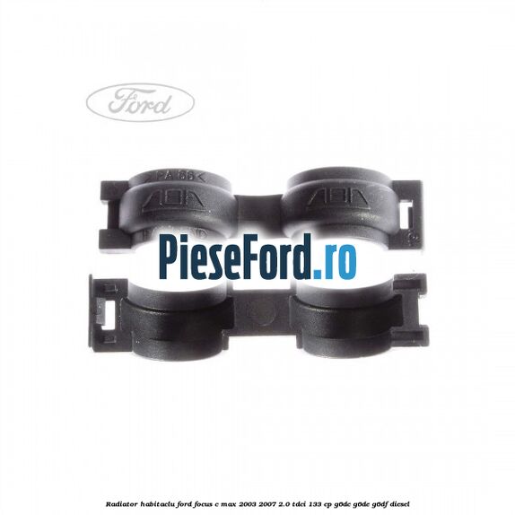 Radiator habitaclu Ford Focus C-Max 2003-2007 2.0 TDCi 133 cp G6DC, G6DE, G6DF diesel