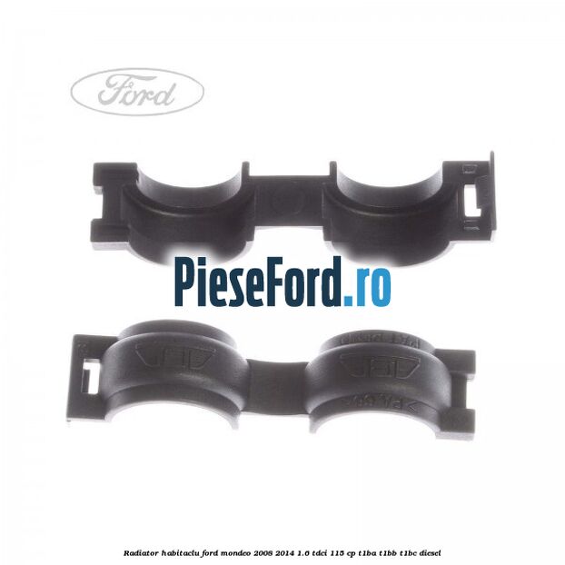 Radiator habitaclu Ford Mondeo 2008-2014 1.6 TDCi 115 cp T1BA, T1BB, T1BC diesel