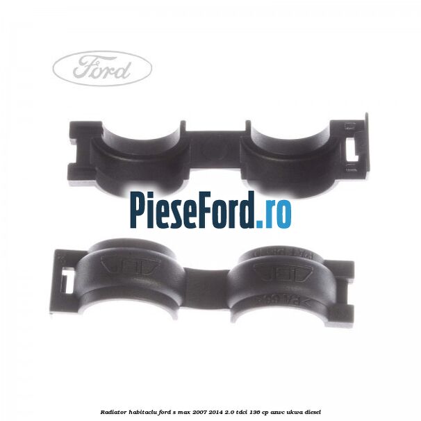 Radiator habitaclu Ford S-Max 2007-2014 2.0 TDCi 136 cp AZWC, UKWA diesel