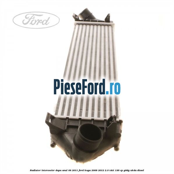 Radiator intercooler dupa anul 08/2011 Ford Kuga 2008-2012 2.0 TDCi 136 cp G6DG, UKDA diesel