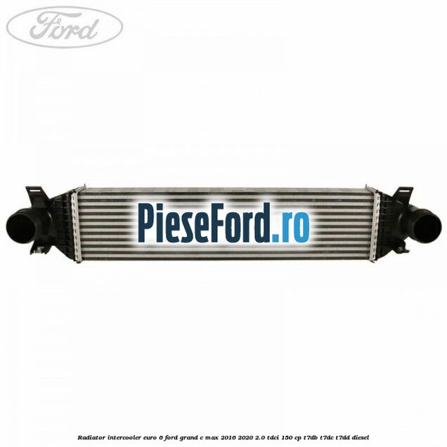 Radiator intercooler euro 6 Ford Grand C-Max 2016-2020 2.0 TDCi 150 cp T7DB, T7DC, T7DD diesel