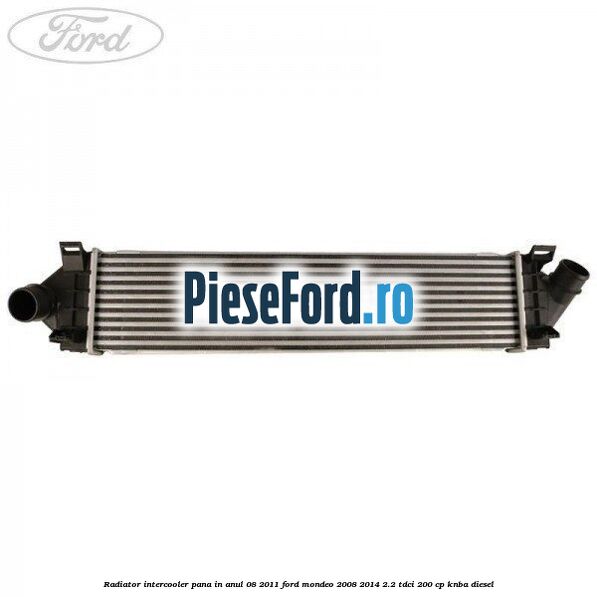 Radiator intercooler pana in anul 08/2011 Ford Mondeo 2008-2014 2.2 TDCi 200 cp