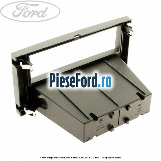 Rama adaptoare 2 DIN Ford S-Max 2007-2014 2.2 TDCi 175 cp Q4WA diesel