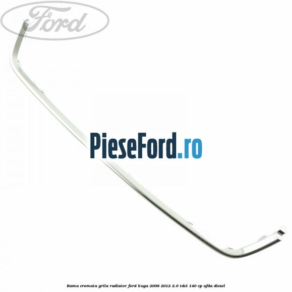 Rama cromata grila radiator Ford Kuga 2008-2012 2.0 TDCI 140 cp UFDA diesel