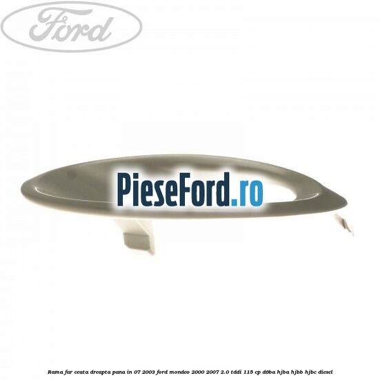 Rama far ceata dreapta pana in 07/2003 Ford Mondeo 2000-2007 2.0 TDDI 115 cp D6BA, HJBA, HJBB, HJBC diesel