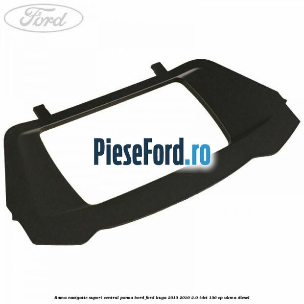 Rama navigatie suport central panou bord Ford Kuga 2013-2016 2.0 TDCi 136 cp UKMA diesel