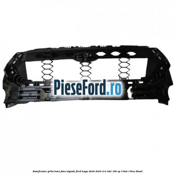 Ramforsare grila bara fata Vignale Ford Kuga 2016-2018 2.0 TDCi 150 cp T7MB, T7MA diesel