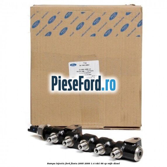 Rampa injectie Ford Fiesta 2005-2008 1.4 TDCi 68 cp N4JB diesel