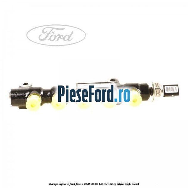 Rampa injectie Ford Fiesta 2005-2008 1.6 TDCi 90 cp Rampa injectie Ford Fiesta 2005-2008 1.6 TDCi 90 cp HHJA, HHJB diesel