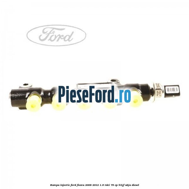 Rampa injectie Ford Fiesta 2008-2012 1.6 TDCi 75 cp HHJF, UBJA diesel