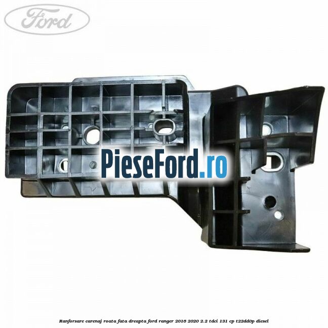 Ranforsare carenaj roata fata dreapta Ford Ranger 2016-2020 2.2 TDCi 131 cp T22DD0P diesel