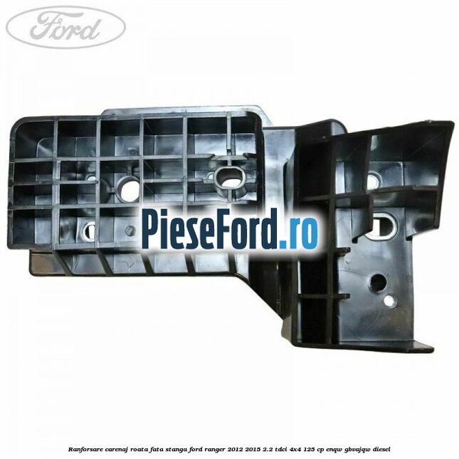 Ranforsare carenaj roata fata stanga Ford Ranger 2012-2015 2.2 TDCi 4x4 125 cp ENQW, GBVAJQW diesel