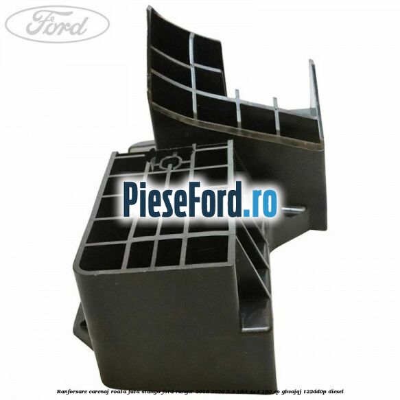 Ranforsare carenaj roata fata stanga Ford Ranger 2016-2020 2.2 TDCi 4x4 160 cp GBVAJQJ, T22DD0P diesel