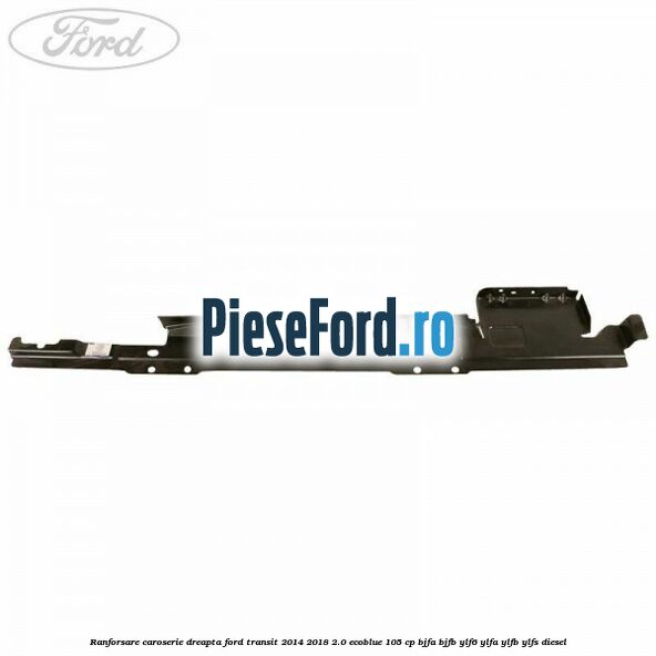 Ranforsare caroserie dreapta Ford Transit 2014-2018 2.0 EcoBlue 105 cp BJFA, BJFB, YLF6, YLFA, YLFB, YLFS diesel