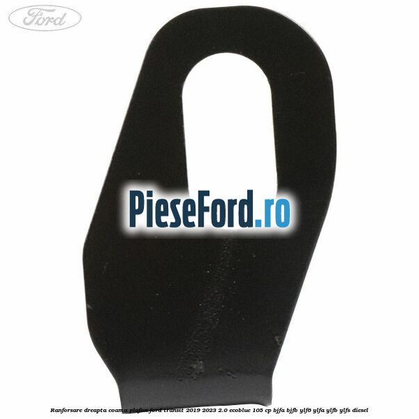 Ranforsare dreapta coama plafon Ford Transit 2019-2023 2.0 EcoBlue 105 cp BJFA, BJFB, YLF6, YLFA, YLFB, YLFS diesel