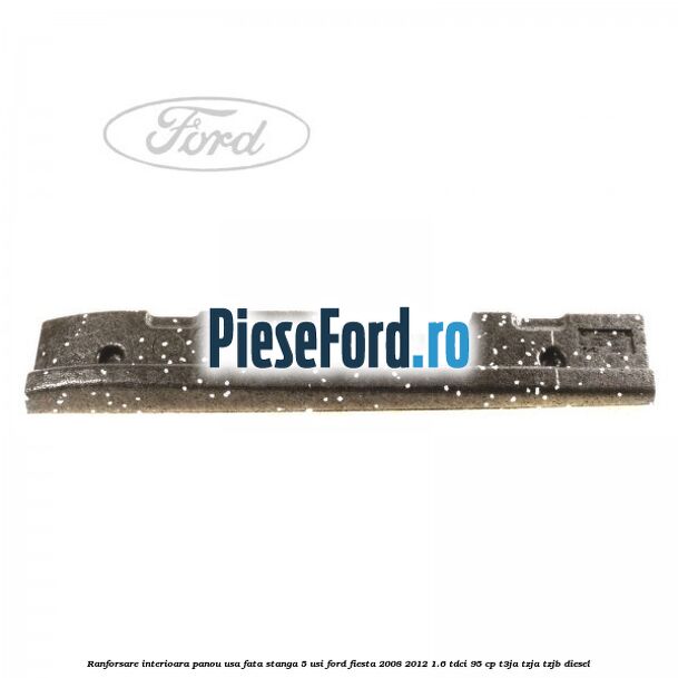 Ranforsare interioara panou usa fata stanga 5 usi Ford Fiesta 2008-2012 1.6 TDCi 95 cp T3JA, TZJA, TZJB diesel