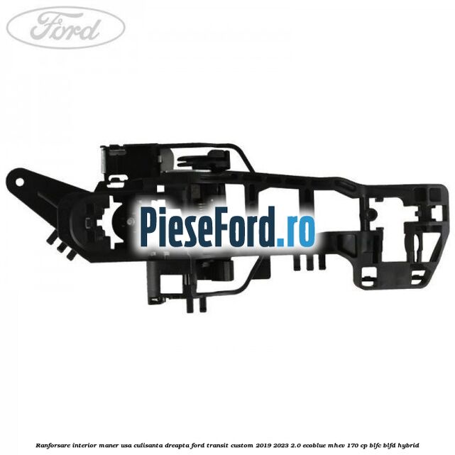 Ranforsare interior maner usa culisanta dreapta Ford Transit Custom 2019-2023 2.0 EcoBlue mHEV 170 cp BLFC, BLFD Hybrid